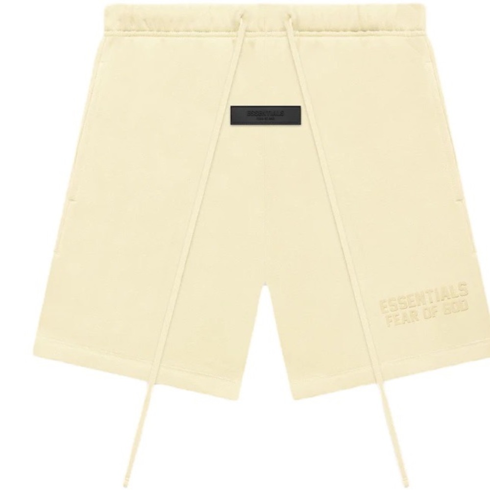 ESSENTIALS FEAR OF GOD Canary
Relaxed Sweat Shorts